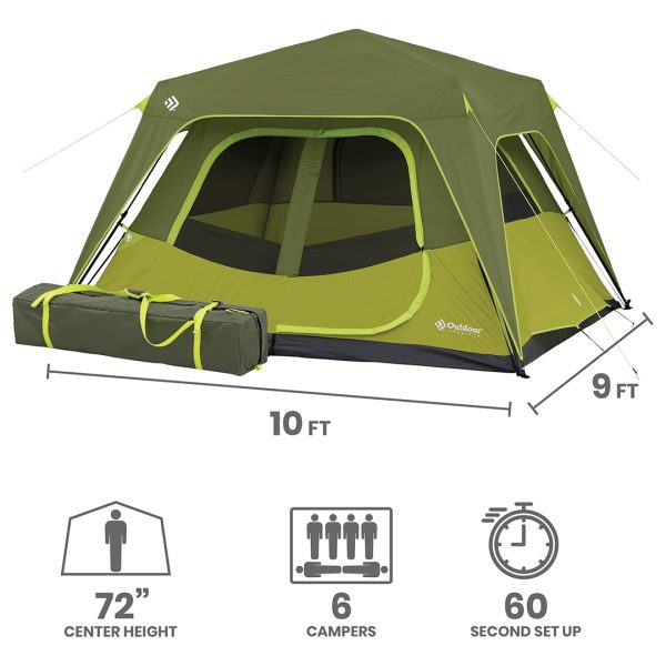 چادر اتوماتیک 6 نفره Outdoor - Image 3
