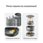 تابه آلومینیومی 18 سانت نیچرهایک - Image 2