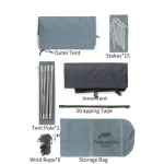 چادر دوپوش 2 نفره نیچرهایک اورجینال - Image 12