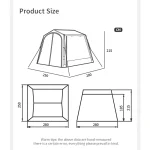چادر بادی AIR 7.0 نیچرهایک Inflatable Tent - Image 2