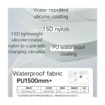 چادر کوهنوردی یک نفره نیچرهایک - Image 8