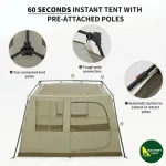 چادر نیچرهایک 4 نفره مدل Fullfly Gen - Image 10