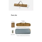 چادر حمام 2 کابین نیچرهایک - Image 5