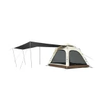 چادر اتوماتیک سایبان دار 3 نفره نیچرهایک Naturehike 3-person automatic canopy tent