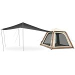 چادر بادی چهار نفره با سایبان نیچرهایک four-person tent with canopy