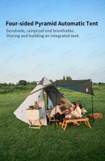 چادر اتوماتیک هرمی چهار طرفه نیچرهایک - Image 7