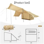 چادر سایبان دار نیچرهایک - Image 2