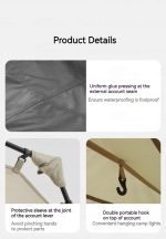 چادر نیچرهایک 4 نفره مدل Fullfly Gen - Image 11