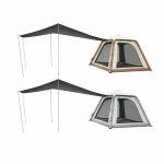 چادر بادی چهار نفره با سایبان نیچرهایک four-person tent with canopy - Image 2
