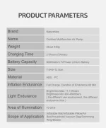 پمپ باد نیچرهایک شارژی - Image 10