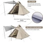 چادر اتوماتیک هرمی چهار طرفه نیچرهایک - Image 4