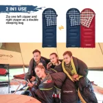 کيسه خواب کينگ کمپ زیپ چپ زیپ راست - Image 4