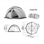 چادر گنبدی اسکیمو 3-4 نفره نیچرهایک - Image 3