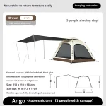 چادر بادی چهار نفره با سایبان نیچرهایک four-person tent with canopy - Image 9