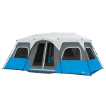 چادر اتومات  – 12 نفره کمپینگ چراغ دار Core 12 Person Lighted Instant Cabin Tent