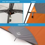 چادر6 نفره کمپینگ Core 6 Person Straight Wall Cabin Tent - Image 8