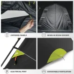 چادر core اتومات – 9 نفره کمپینگ – Core 9 Person Instant Cabin Blockout Tent - Image 6