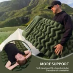 زیرانداز بادی نیچرهایک تک نفره – ضخامت 6.5 سانت – پمپ پدالی Naturehike FC01 Ultralight Single Inflatable Sleeping Pad - Image 8